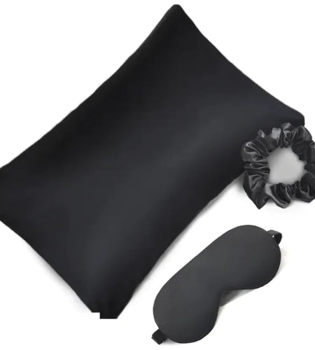 Elegant Silk-Effect Pillowcase