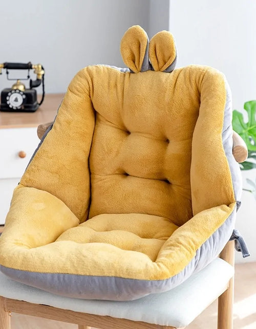 Load image into Gallery viewer, Thick Winter Plush Cushion Backrest Chair Seat
