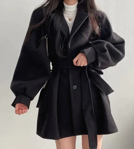 Thickened Wool Coat