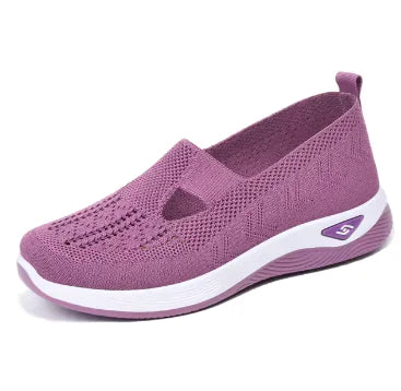 Load image into Gallery viewer, Soft Sole Breathable Hollow Out Flat Shoes for Women
