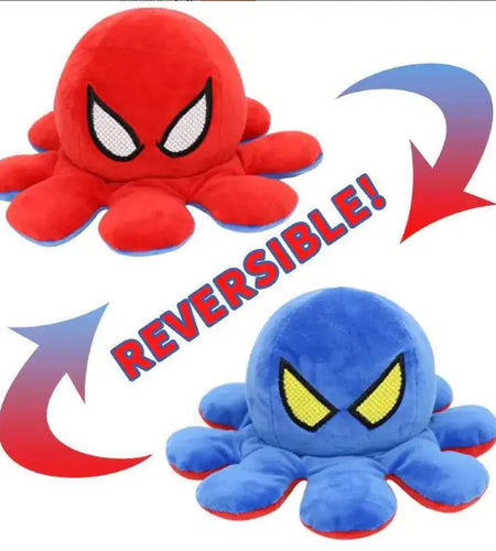 Angry Reversible Ocean Plush Doll for Kids Stuffed
