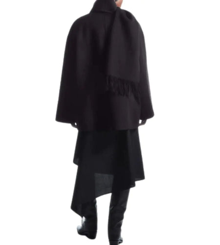 Oversized Scarf Coat