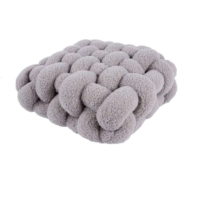 Bubble Kiss Soft Plush Knot Seat Cushion