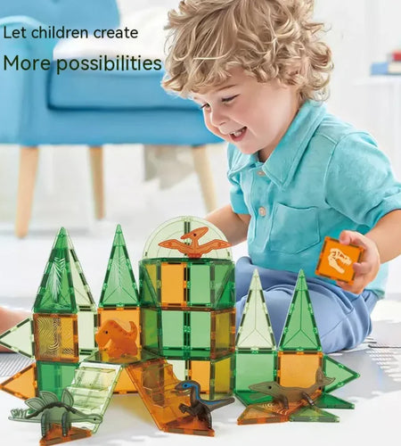 Magnetic Building Blocks for Kids