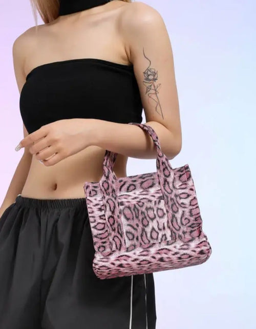 Load image into Gallery viewer, (Free Shipping)(Tariffs included in price) Leopard Pattern Casual Tote Bag Vintage Designer PU Leather Shoulder Bag Fashion Big Capacity Handbag For School Work Shopping
