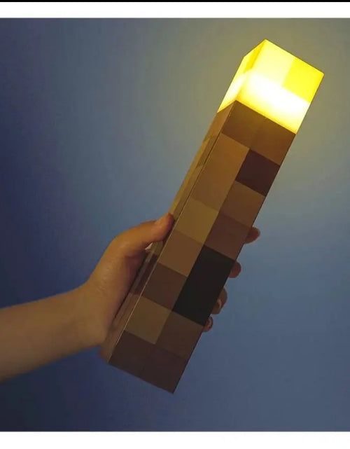 Load image into Gallery viewer, (Free Shipping)(Tariffs included in price) Torch Lamp Children's Toy Night Light Model Toy Brownstone Torch For Living Room Home Decor USB Rechargeable
