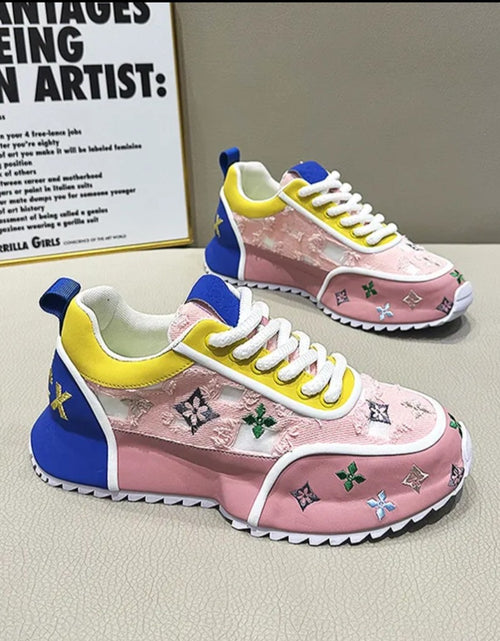 Load image into Gallery viewer, (Free Shipping)(Tariffs included in price) Men's Trendy Breathable Spring and Summer Embroidery Casual Sole Shoes
