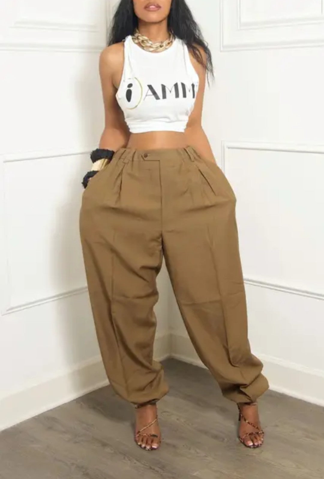 (Free Shipping)(Tariffs included in price)Casual Jogging Pants Trendy Loose Stylish Trousers