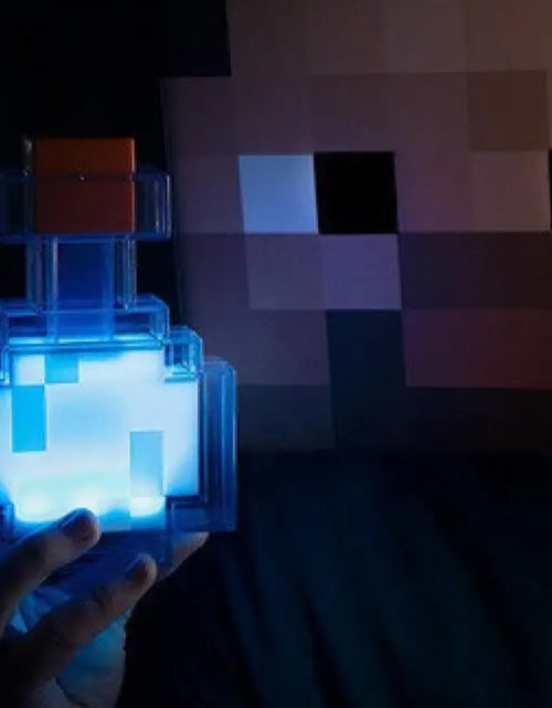 Load image into Gallery viewer, (Free Shipping)(Tariffs included in price) 8 Color Pixel LED Nightlight Surrounding Medicine Bottle Ambient Lighting Recharging Luminous Lamp
