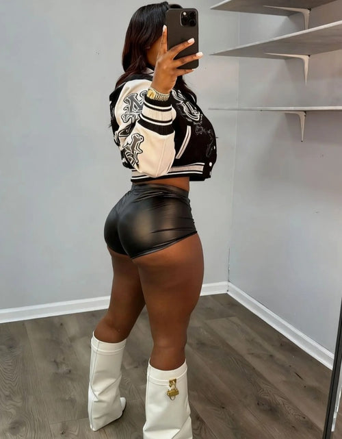 Load image into Gallery viewer, (Free Shipping)(Tariffs included in price) Fall Winter Crop Top Women's Sports Jacket
