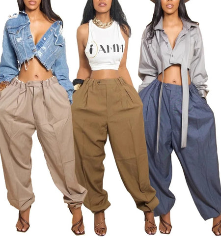 (Free Shipping)(Tariffs included in price)Casual Jogging Pants Trendy Loose Stylish Trousers