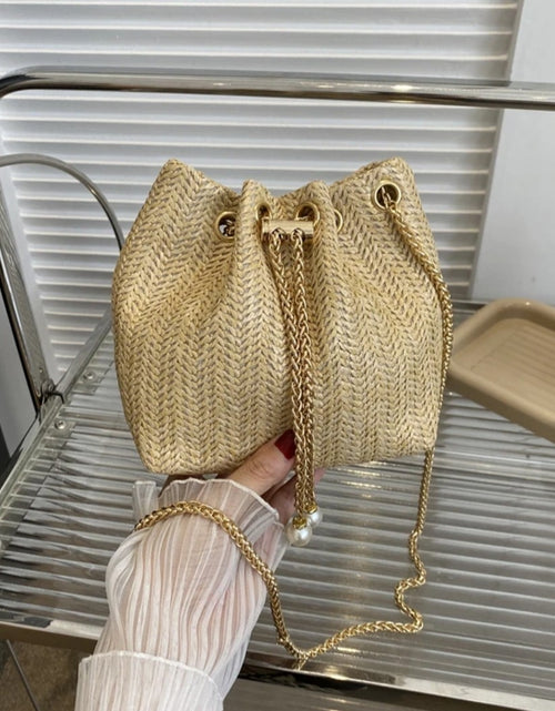 Load image into Gallery viewer, (Free Shipping)(Tariffs included in price) Women's Fashionable Woven Bucket Handbags for Women
