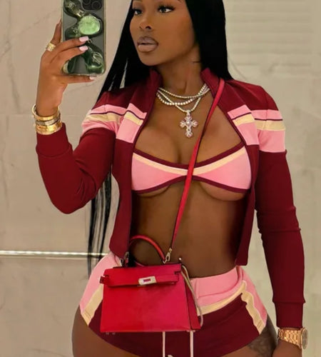 (Free Shipping)(Tariffs included in price) Casual Outfits Long Sleeve Tops Sweat Leggings 2 Two Piece Sets