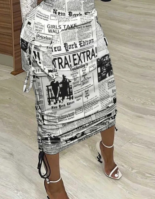 Load image into Gallery viewer, (Free Shipping)(Tariffs included in price) Best Seller Zipper Pockets Street Wear Loose Casual Cargo Plus Size Long Skirts For Women
