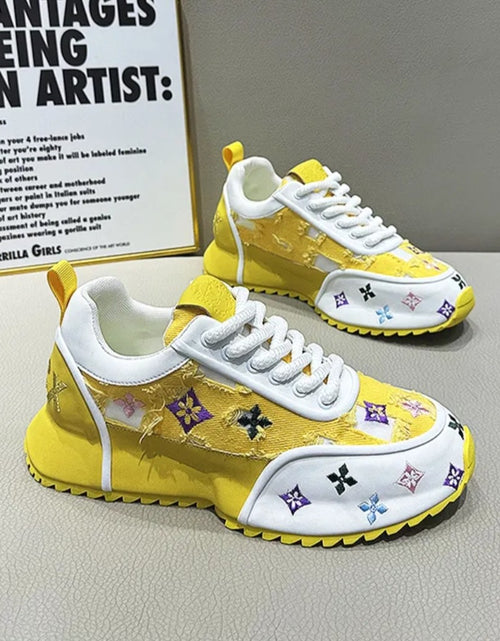 Load image into Gallery viewer, (Free Shipping)(Tariffs included in price) Men's Trendy Breathable Spring and Summer Embroidery Casual Sole Shoes
