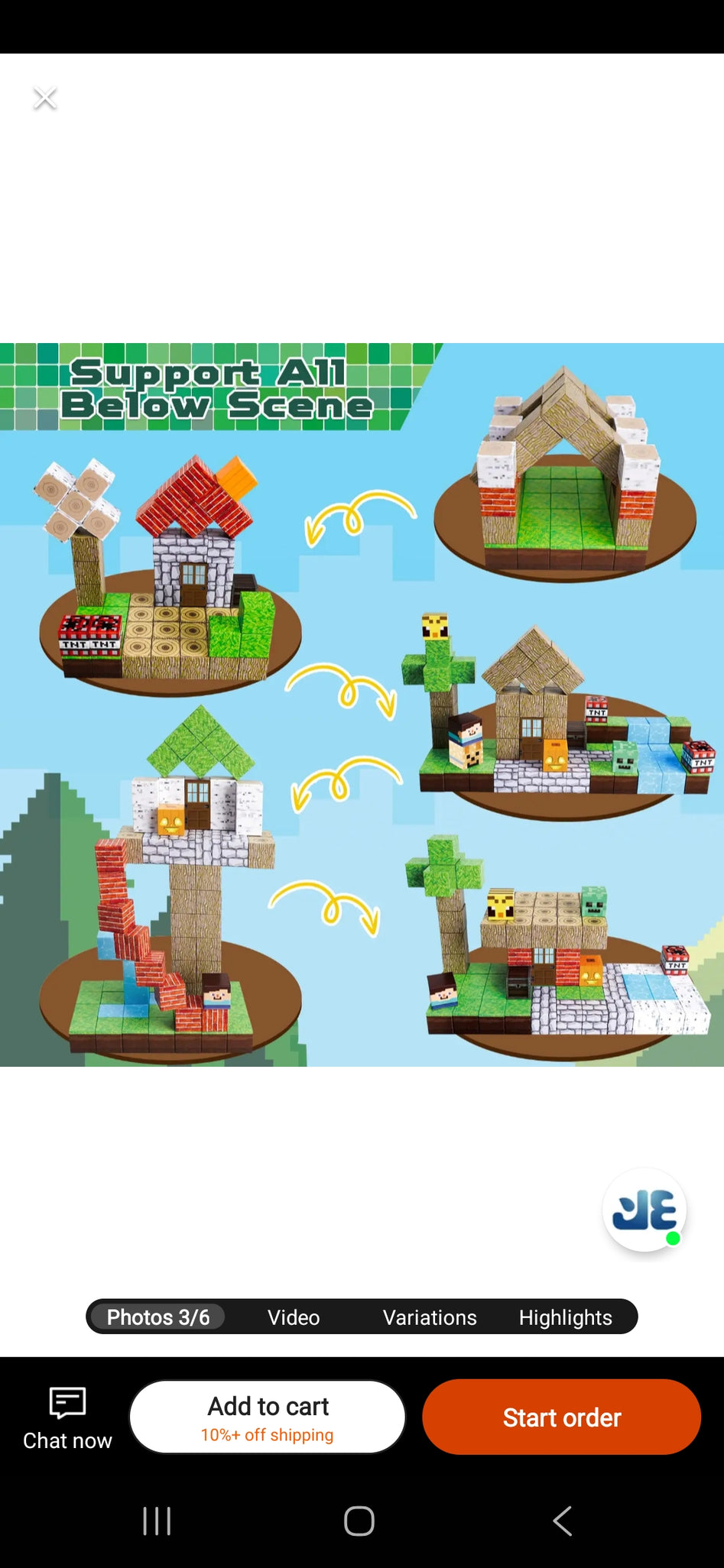 (Free Shipping)(Tariffs included in price) 93 piece magnetic building cube set for boys and girls age 3+ DIY model creative children's Stem sensory toy