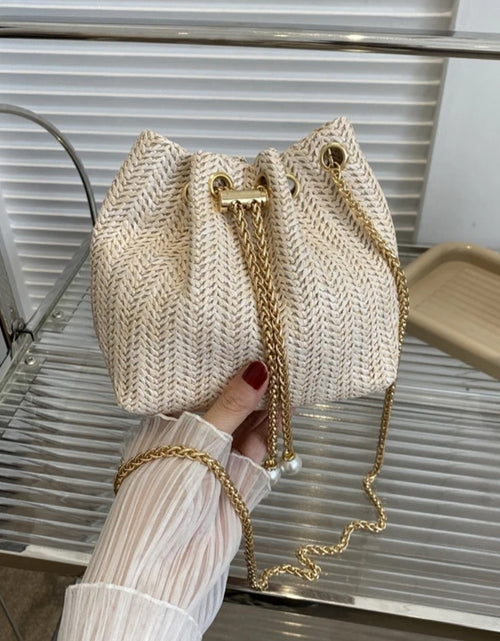 Load image into Gallery viewer, (Free Shipping)(Tariffs included in price) Women's Fashionable Woven Bucket Handbags for Women
