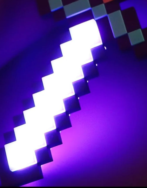 Load image into Gallery viewer, (Free Shipping)(Tariffs included in price) Diamond Pixel Sword Lamp Color Changing New Energy Efficiency Brightness for Bedroom Lamp Night Light
