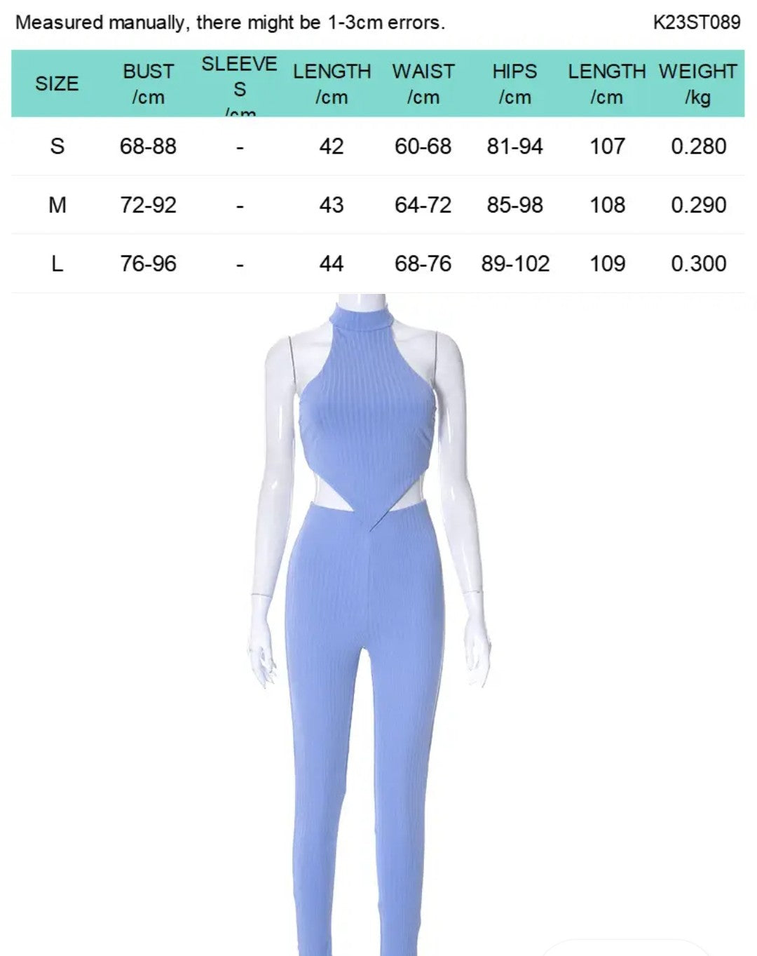 (Free Shipping)(Tariffs included in price) Summer new casual suit solid color hanging neck top trousers casual suit woven puff printed o- neck collar