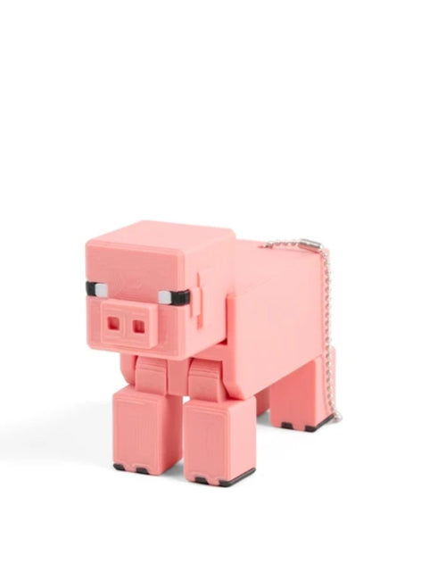 Load image into Gallery viewer, (Free Shipping)(Tariffs included in price) 10 Pack 3D Printed Colorful Pixel Style Flexible Toy Action Figures
