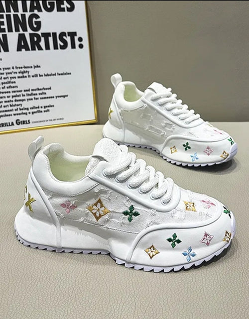 Load image into Gallery viewer, (Free Shipping)(Tariffs included in price) Men's Trendy Breathable Spring and Summer Embroidery Casual Sole Shoes
