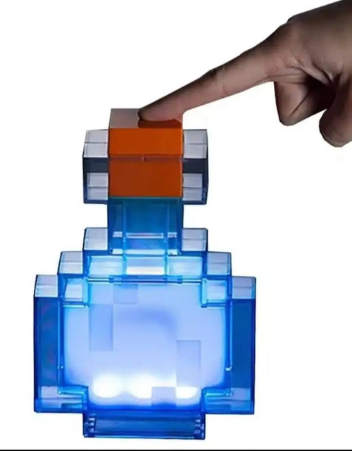 Load image into Gallery viewer, (Free Shipping)(Tariffs included in price) 8 Color Pixel LED Nightlight Surrounding Medicine Bottle Ambient Lighting Recharging Luminous Lamp
