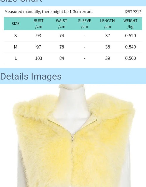 Load image into Gallery viewer, (Free Shipping)(Tariffs included in price) Women's fall winter hooded plush fur vest jacket
