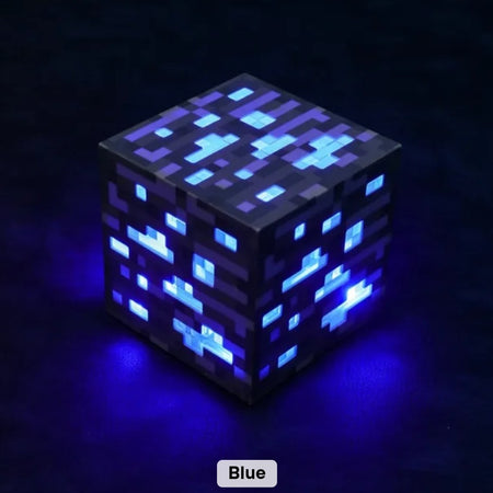 (Free Shipping)(Tariffs included in price) 4 Pack Light Up Nightlight LED Toy Blocks Kids Room Luminous