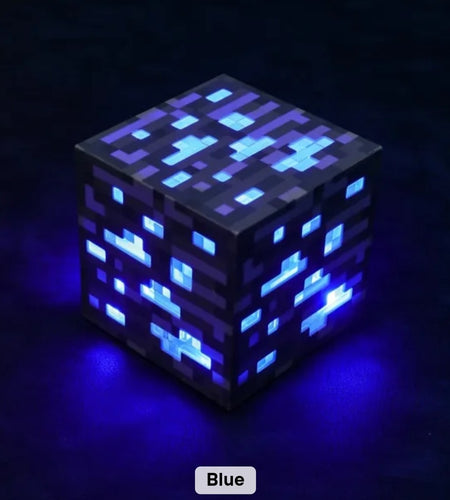 (Free Shipping)(Tariffs included in price) 4 Pack Light Up Nightlight LED Toy Blocks Kids Room Luminous