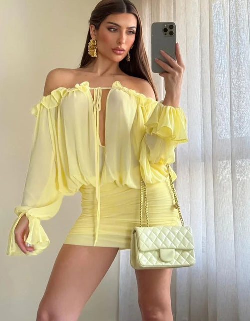 Load image into Gallery viewer, (Free Shipping)(Tariffs included in price) 2025 Fall Boutique High Quality Fashion New Design Party Club Evening Dress
