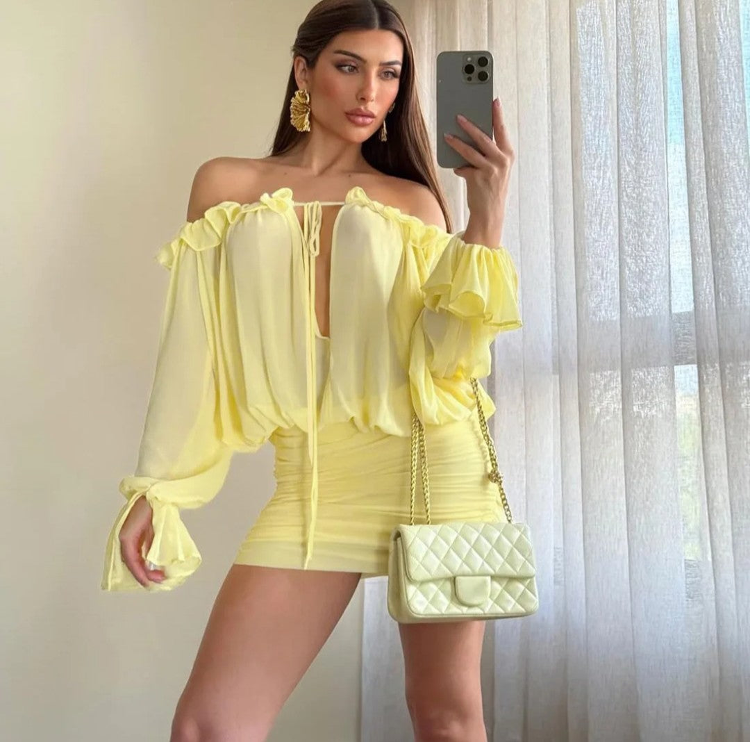 (Free Shipping)(Tariffs included in price) 2025 Fall Boutique High Quality Fashion New Design Party Club Evening Dress