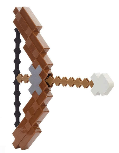 Load image into Gallery viewer, (Free Shipping)(Tariffs included in price) Pixelated Bow and Arrow Kids Building Toy Archery Set Girls And Boys Fun Play Shoots Up To 20 FT Outdoors
