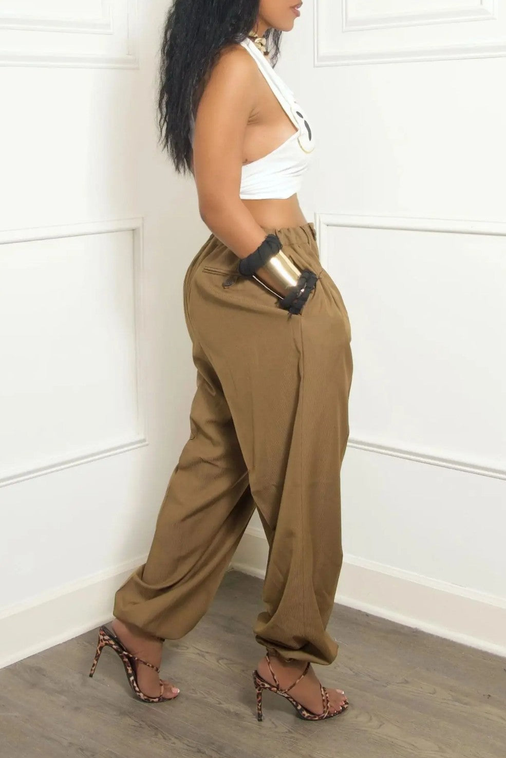 (Free Shipping)(Tariffs included in price)Casual Jogging Pants Trendy Loose Stylish Trousers