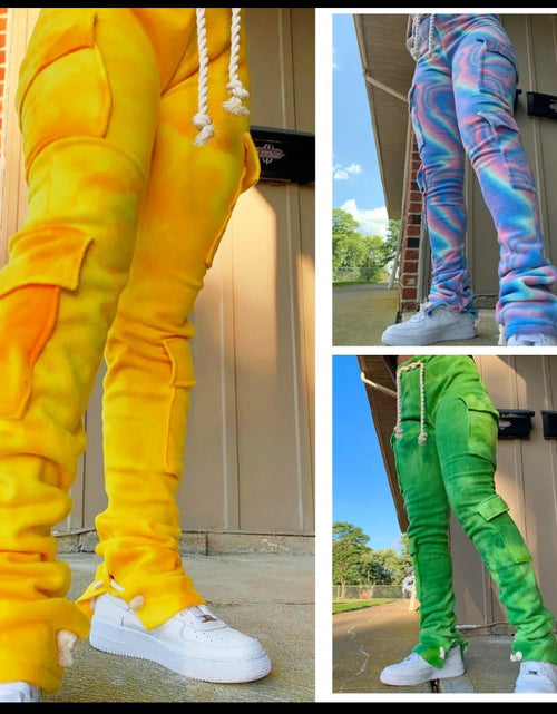 Load image into Gallery viewer, (Free Shipping)(Tariffs included in price) Girls Drawstring Pockets Thick Leg Jogger Sweat Pants
