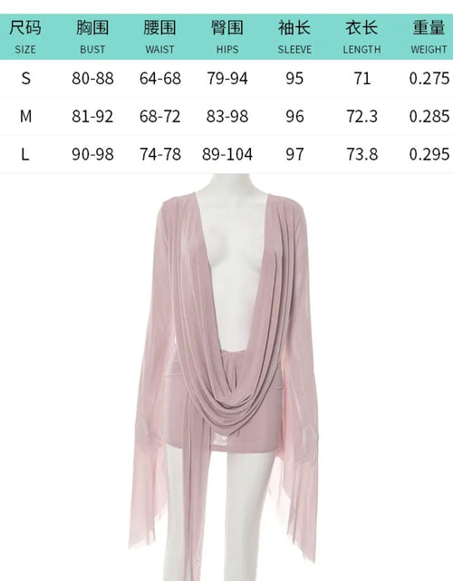 Load image into Gallery viewer, (Free Shipping)(Tariffs included in price) Wholesale Fashion Women Clothes 2025 Summer Boutique Beachwear Mesh Deep V Neck Dress
