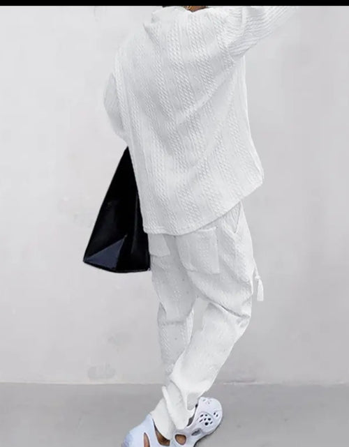 Load image into Gallery viewer, (Free Shipping)(Tariffs included in price) Stylish Jacquard Set For Men Soft Fabric With Stretch Fit Perfect For Relaxing or Casual Occasions
