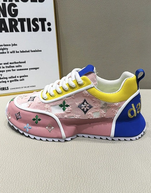 Load image into Gallery viewer, (Free Shipping)(Tariffs included in price) Men's Trendy Breathable Spring and Summer Embroidery Casual Sole Shoes
