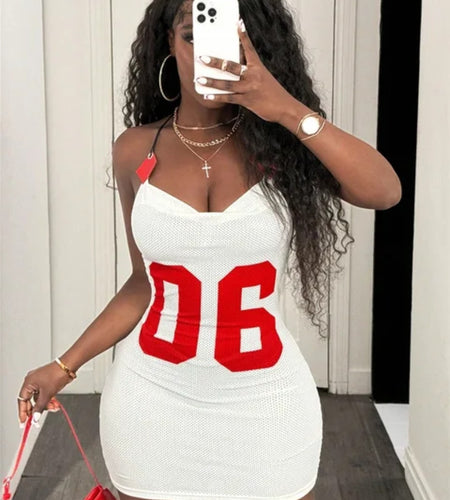 (Free Shipping)(Tariffs included in price) Summer Jersey Sports Dress