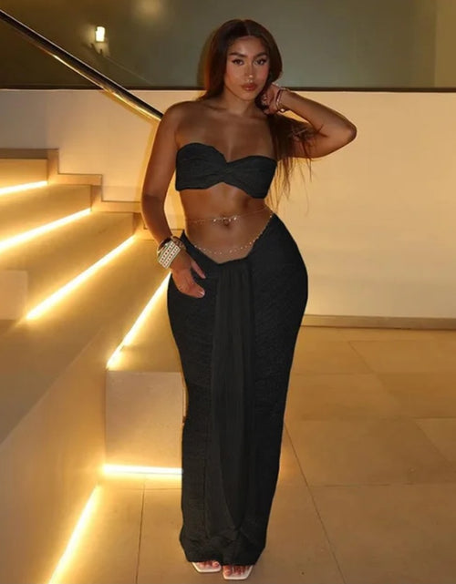 Load image into Gallery viewer, (Free Shipping)(Tariffs included in price) Womens Summer Lace skirt and top
