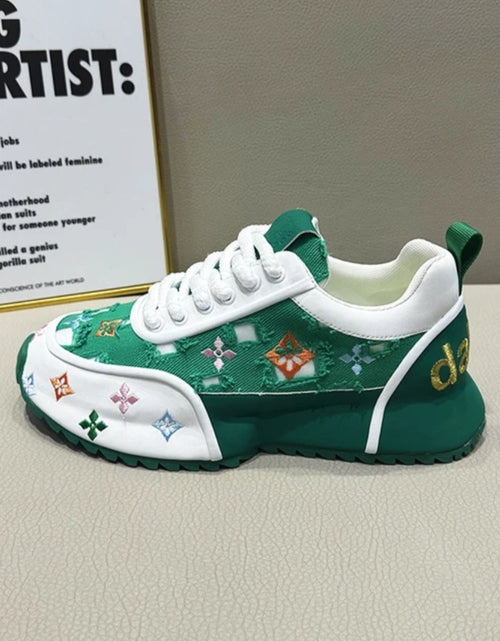Load image into Gallery viewer, (Free Shipping)(Tariffs included in price) Men's Trendy Breathable Spring and Summer Embroidery Casual Sole Shoes
