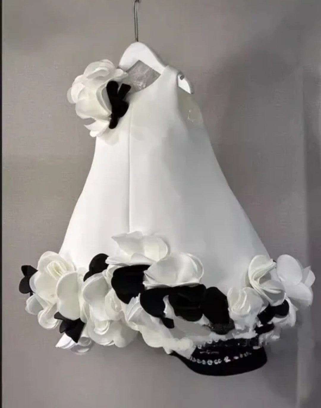 (Free Shipping)(Tariffs included in price) Summer Flower Princess Dress Sleeveless 3D Flower Party Dress