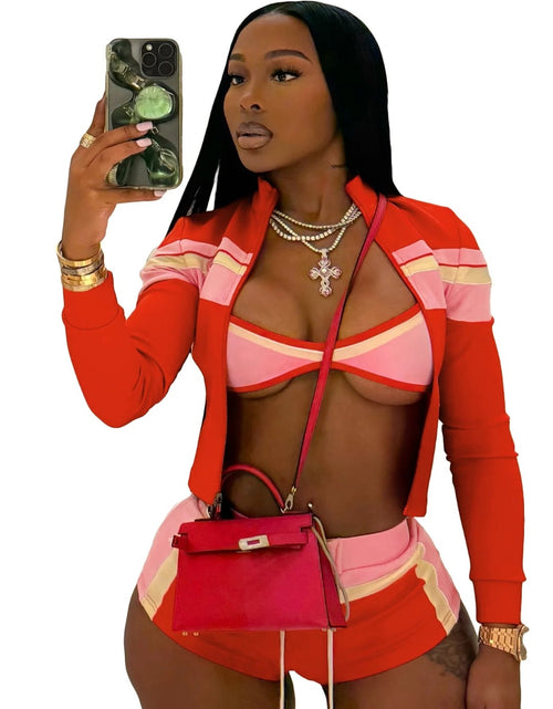 Load image into Gallery viewer, (Free Shipping)(Tariffs included in price) Casual Outfits Long Sleeve Tops Sweat Leggings 2 Two Piece Sets
