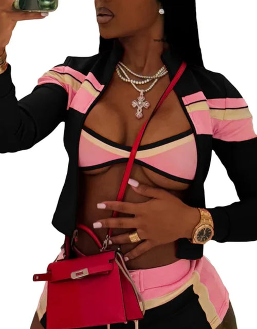 Load image into Gallery viewer, (Free Shipping)(Tariffs included in price) Casual Outfits Long Sleeve Tops Sweat Leggings 2 Two Piece Sets
