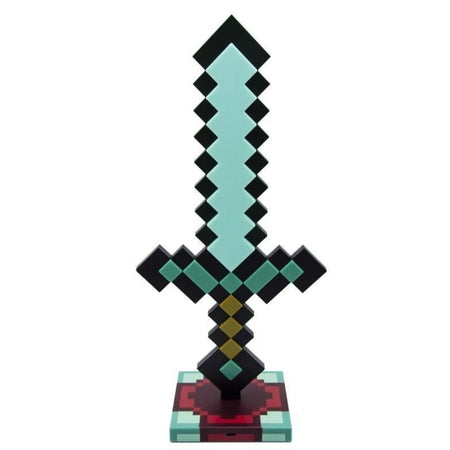 (Free Shipping)(Tariffs included in price) Diamond Pixel Sword Lamp Color Changing New Energy Efficiency Brightness for Bedroom Lamp Night Light