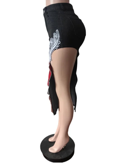 Load image into Gallery viewer, (Free Shipping)(Tariffs included in price)Retro High Quality 2025 Fashion Denim Jeans Stylish Midi Womens Skirts
