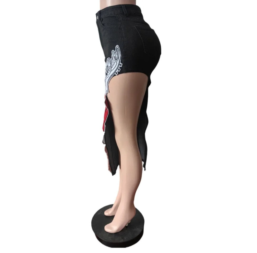 (Free Shipping)(Tariffs included in price)Retro High Quality 2025 Fashion Denim Jeans Stylish Midi Womens Skirts