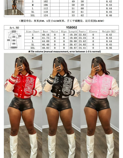 Load image into Gallery viewer, (Free Shipping)(Tariffs included in price) Fall Winter Crop Top Women's Sports Jacket
