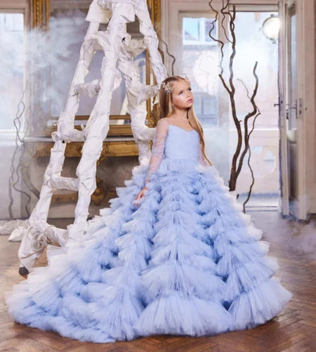 (Free Shipping)(Tariffs included in price) European and American performance dress princess birthday piano ballroom