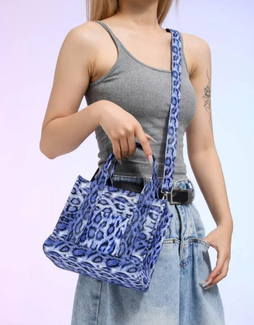 Load image into Gallery viewer, (Free Shipping)(Tariffs included in price) Leopard Pattern Casual Tote Bag Vintage Designer PU Leather Shoulder Bag Fashion Big Capacity Handbag For School Work Shopping
