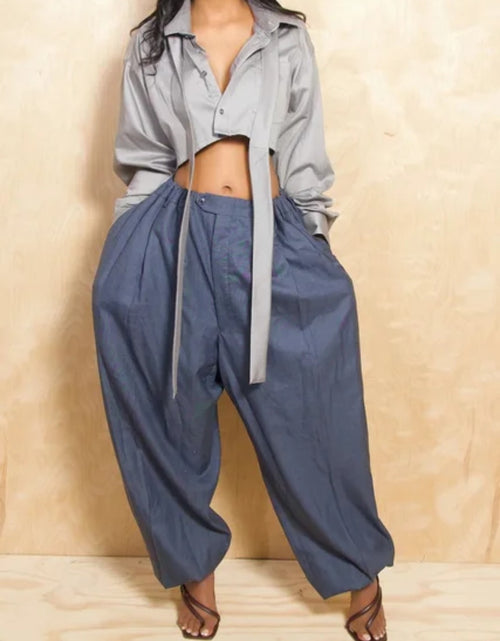 Load image into Gallery viewer, (Free Shipping)(Tariffs included in price)Casual Jogging Pants Trendy Loose Stylish Trousers
